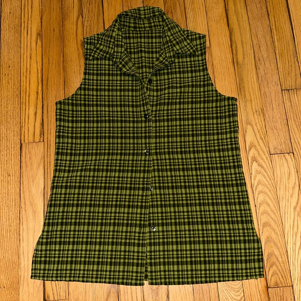 Checkered Button Down